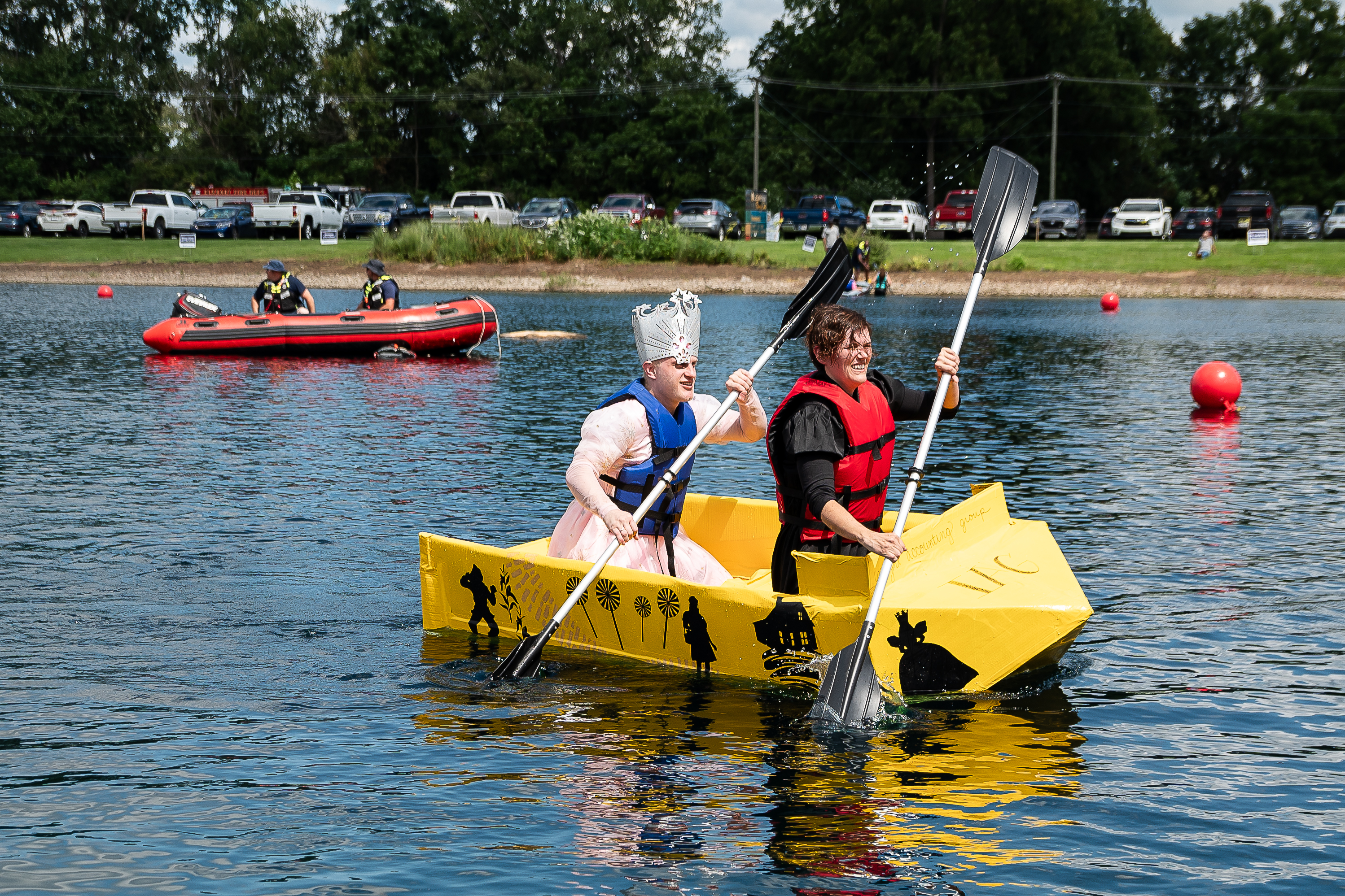 The Great Cardboard Boat Race