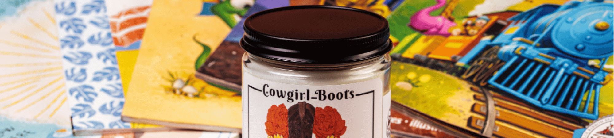 Cowgirl Boots candle